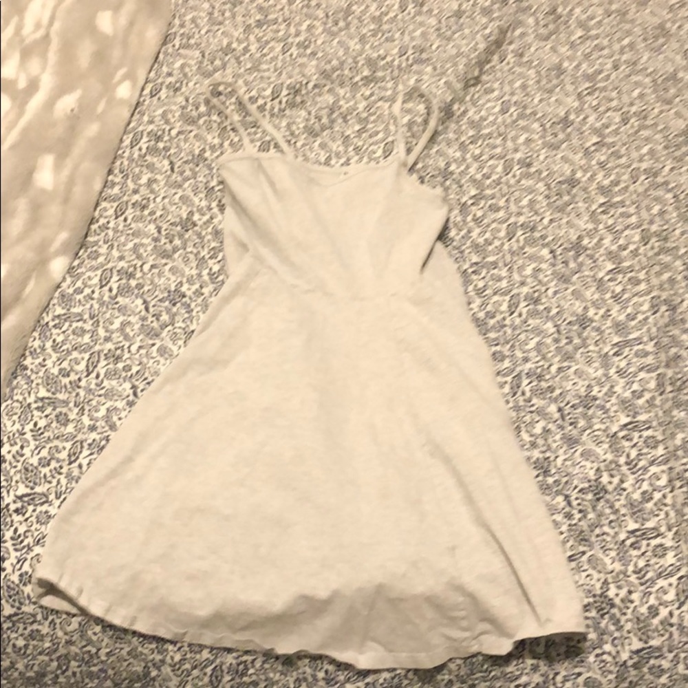 light grey dress